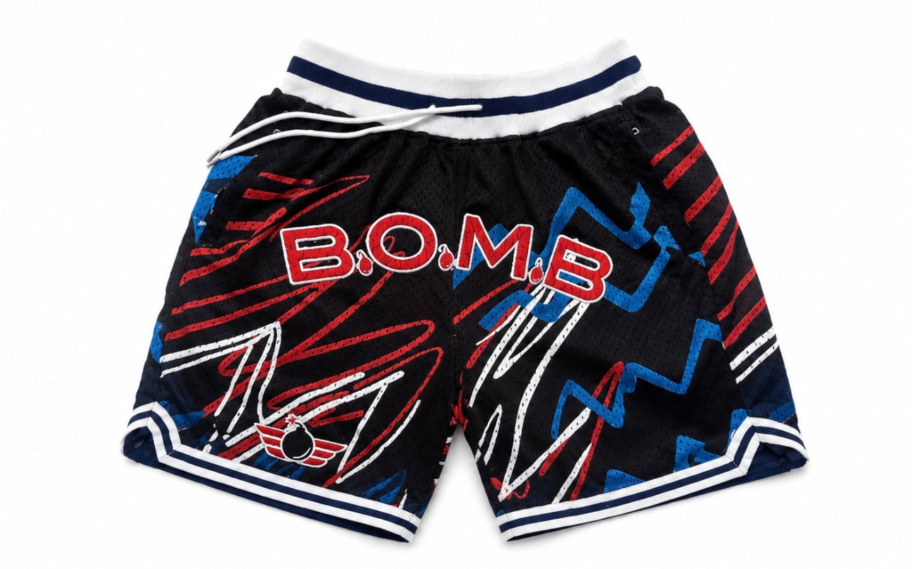 B.O.M.B GAME TIME SHORTS