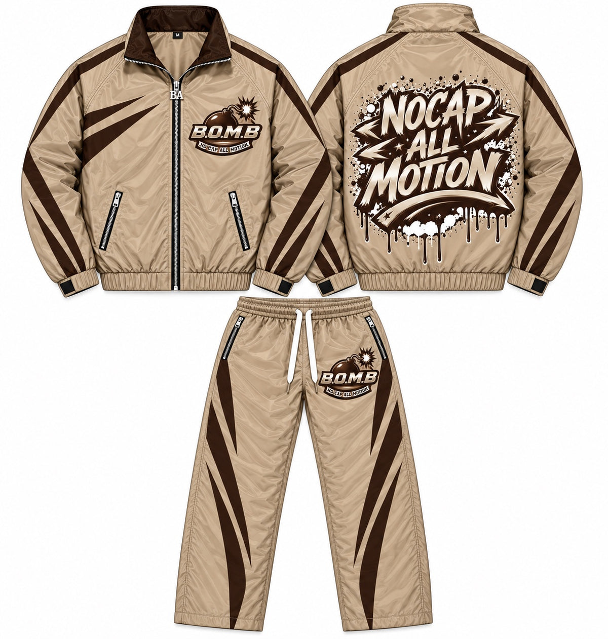 BOMB VELOCITY WINDBREAKER SUITS