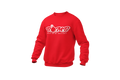 All White B.O.M.B Logo Sweatshirt
