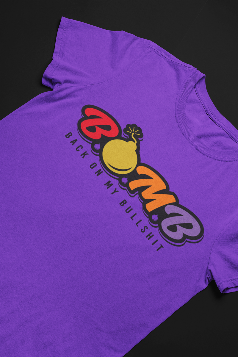 Explosion Tee (black logo)